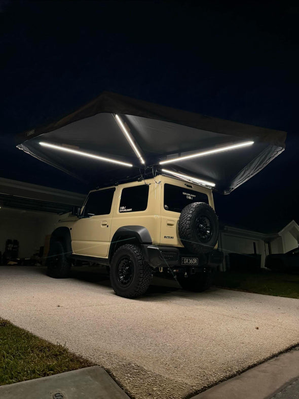 Rainger Duo 270 Degree Awning - 1.7M Jimny/Jeep/SWB